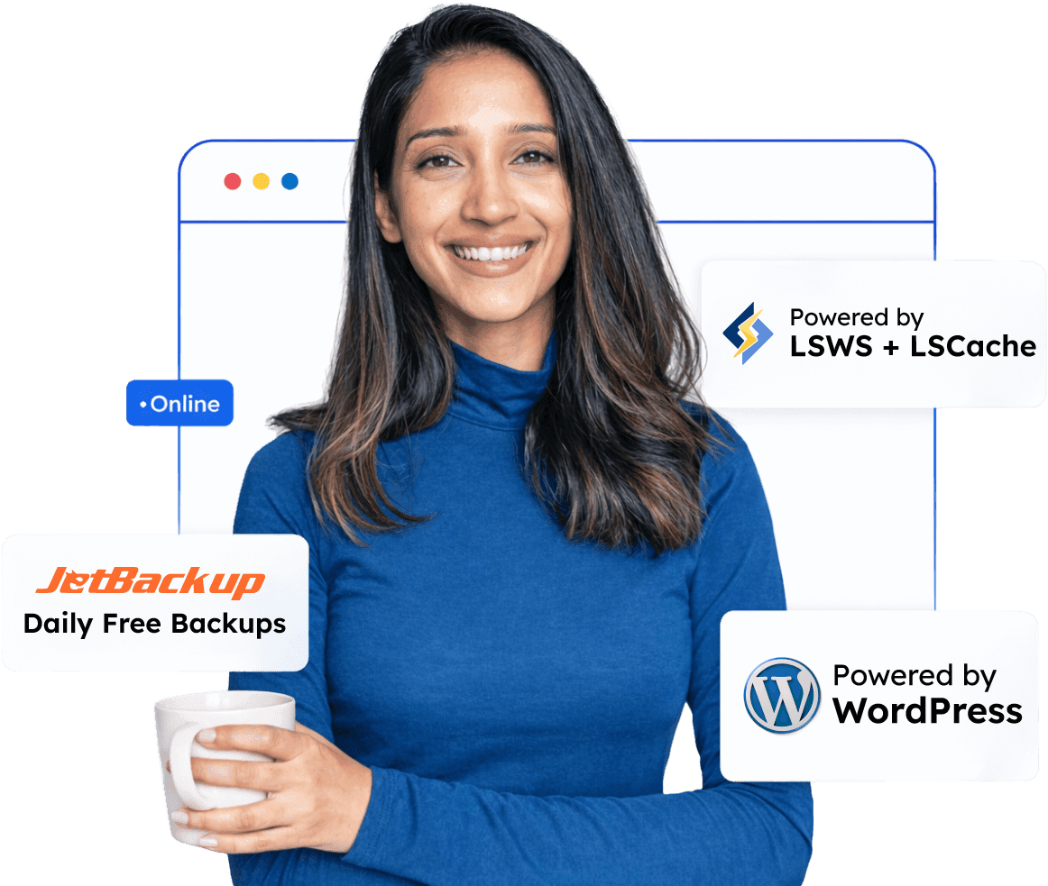 WordPress optimized hosting with LiteSpeed cache and staging environment